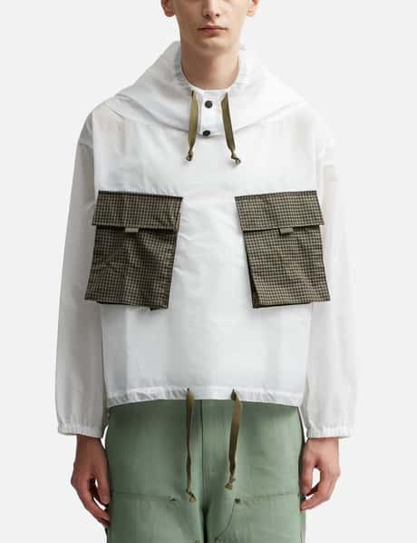 Translucent Military Smock Jacket view 10