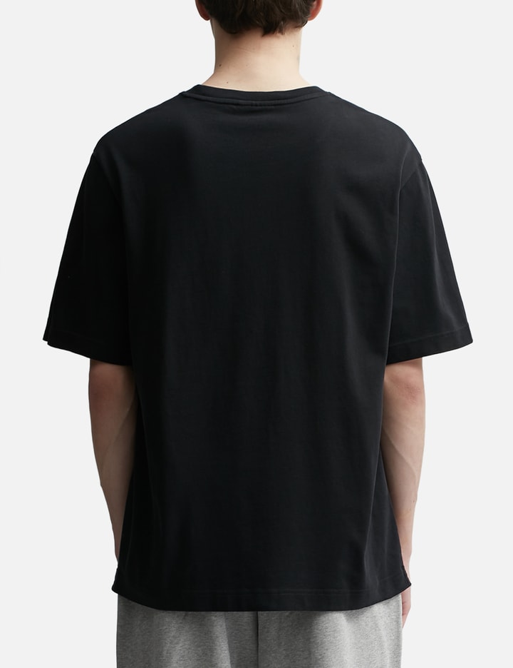 Shop Maison Kitsuné Bold Fox Head Patch Oversized T-shirt In Black