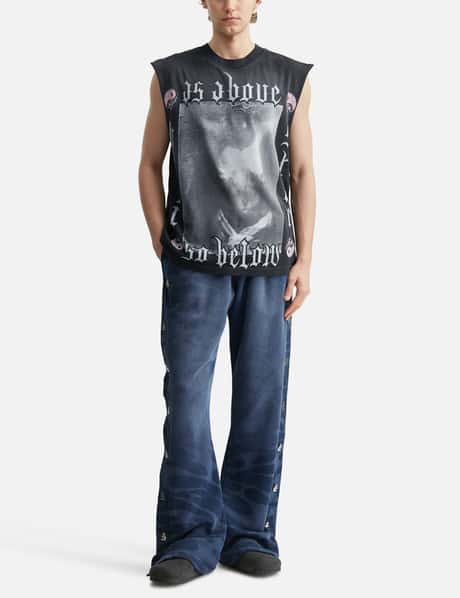 Tribal Mirror Face Sweats view 14