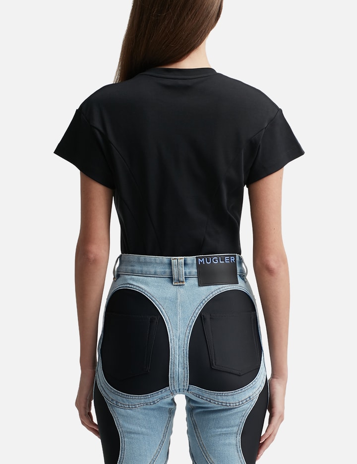 Zipped Jersey Bodysuit Placeholder Image