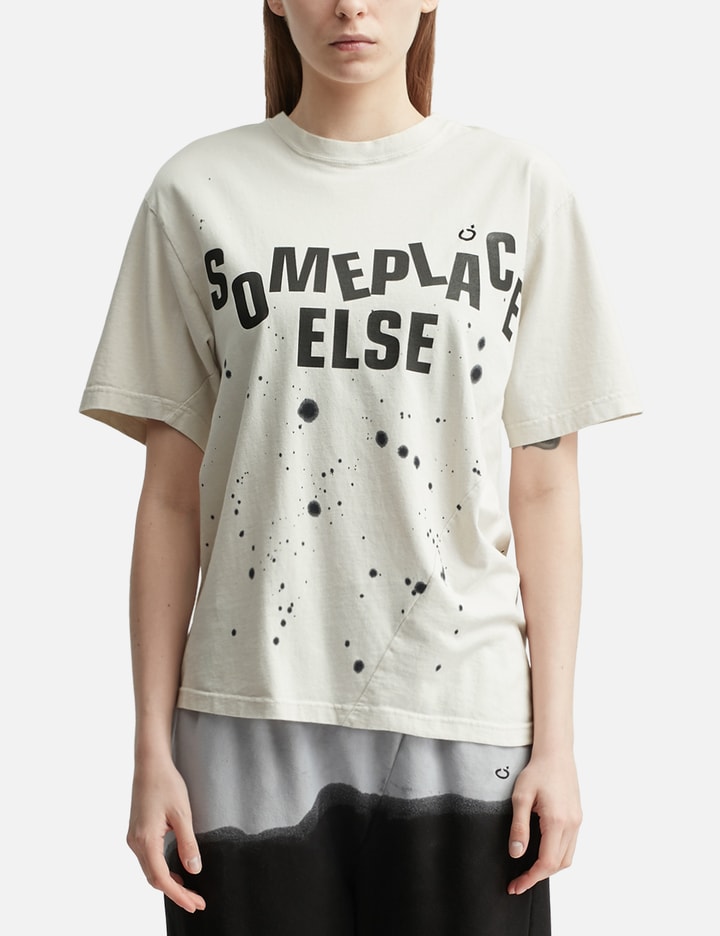 NÒMARHYTHM TEXTILE Hand Dye Twist T-Shirt
