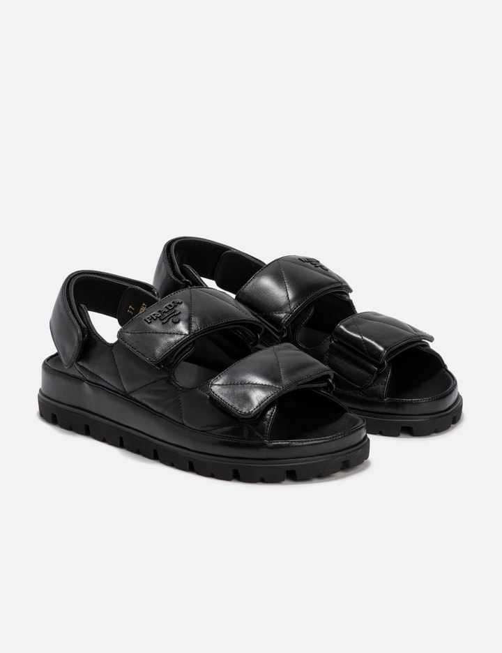 Padded Nappa Leather Sandals Placeholder Image