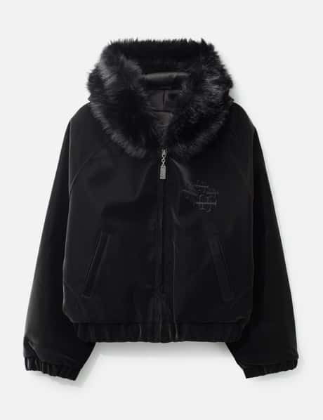 "Ka-Shing" Jacket With Fur Hood view 6