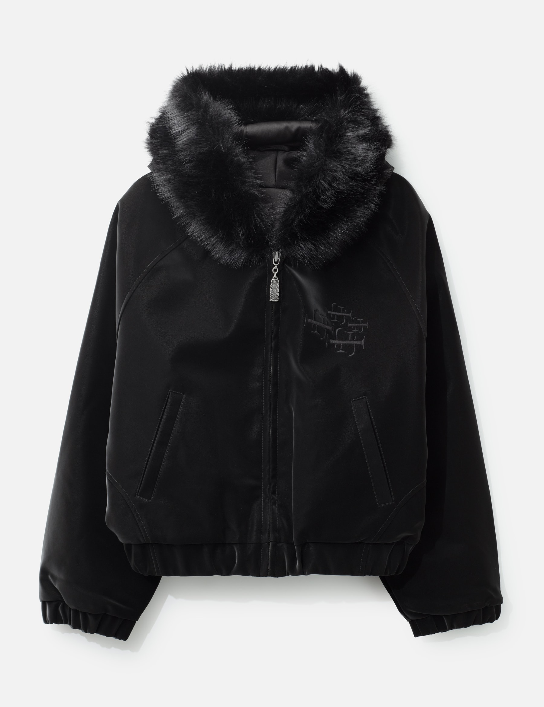 "Ka-Shing" Jacket With Fur Hood view 16