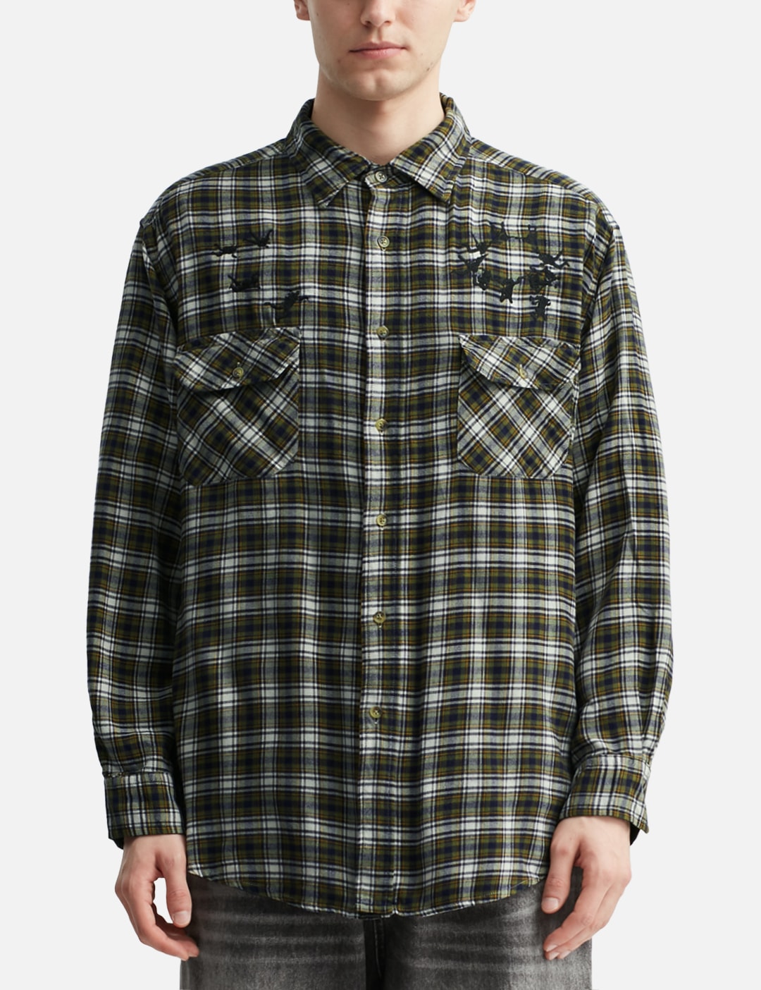 Upcycled Parachute Flannel Shirt view 19