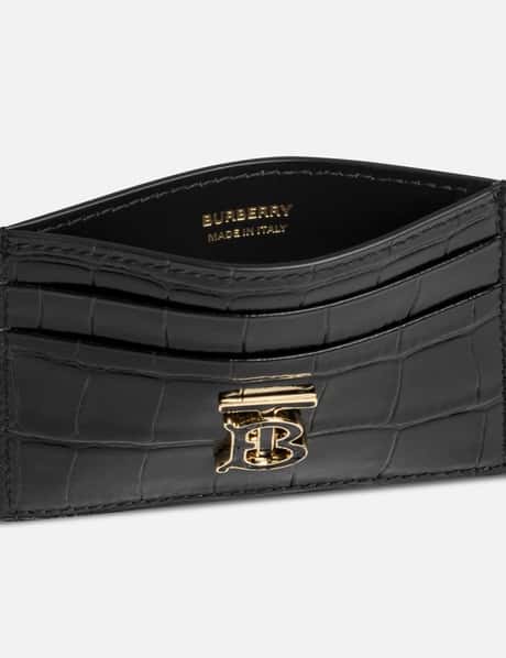 Burberry - エンボスレザー TB カードケース | HBX - ハイプビースト 