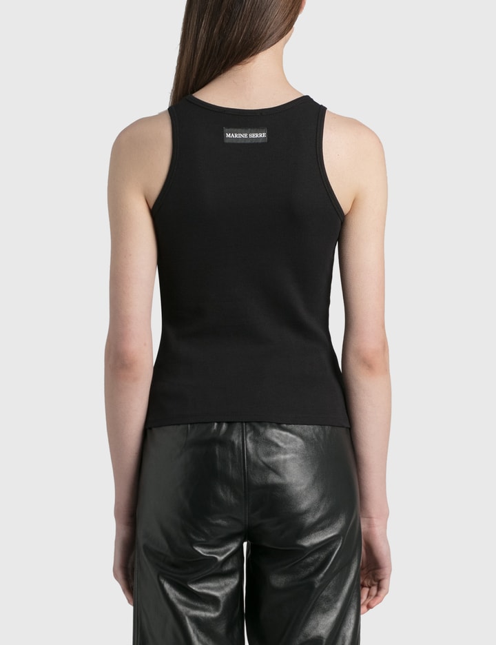 Ribbed Cotton Branded Tank Top Placeholder Image