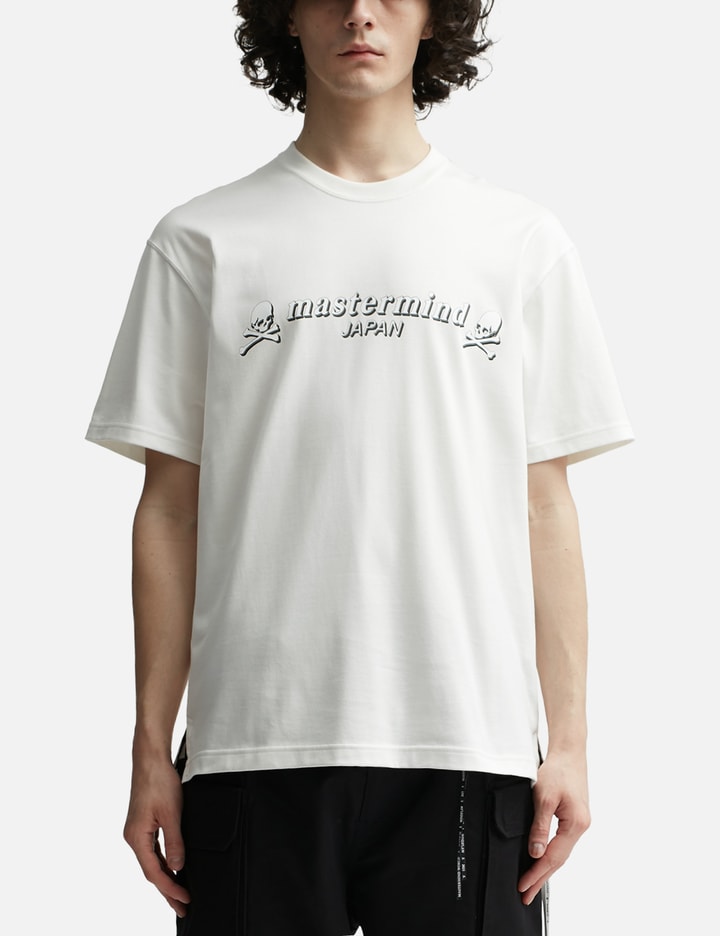 Shop Mastermind Japan 3d Skull T-shirt In White