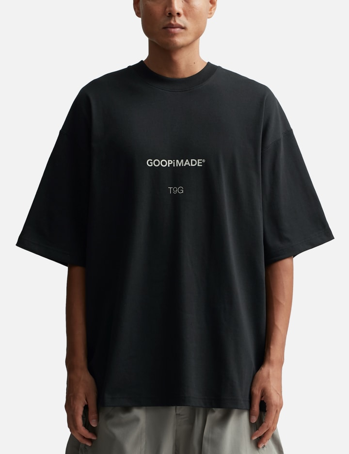 GOOPiMADE® x AES x T9G“G.A.T-01T” Oversized Tri-Logo T-shirt Placeholder Image