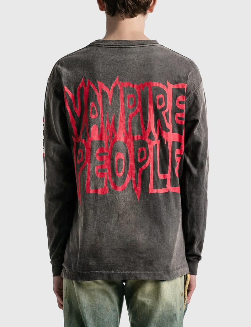 SAINT MICHAEL VAMPIRE PPLE ロングTシャツ Sサイズ 【公式通販】