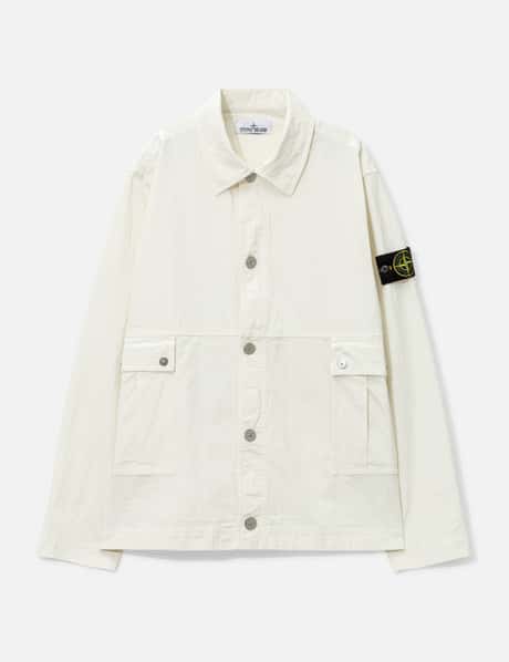 Stone Island Stretch Ripstop Cotton Overshirt