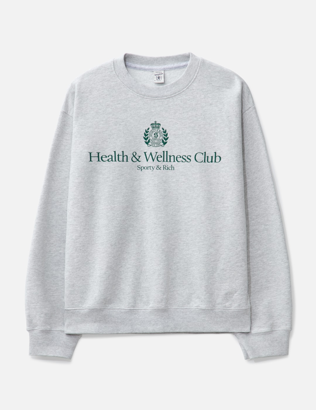 Sporty & Rich H&W Crest Crewneck