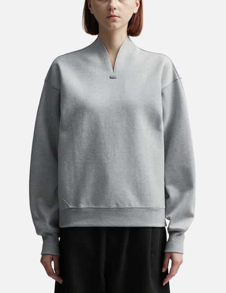 Ader Error Product. 44 Slit Neck Sweatshirt