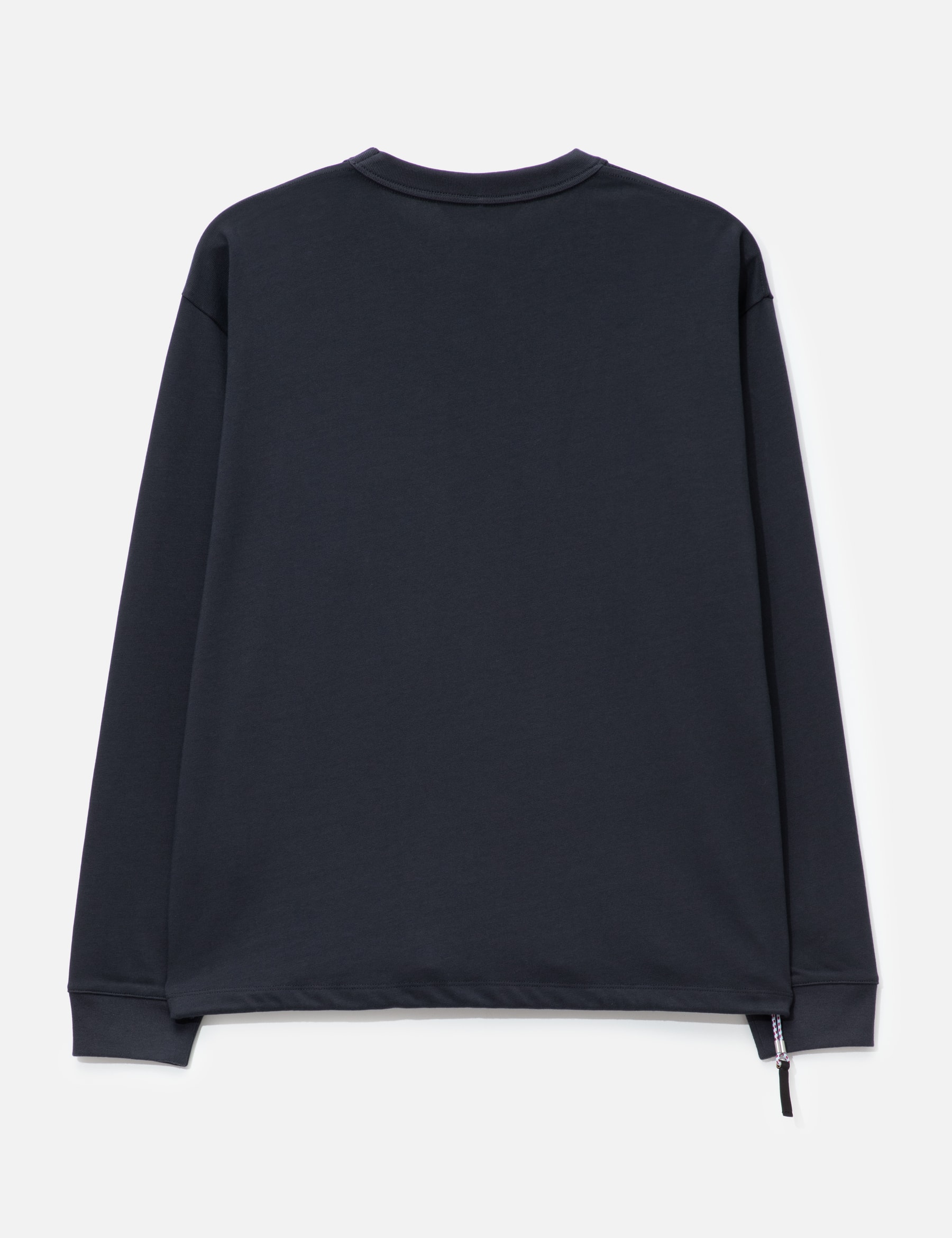 Suvin Compact Jersey Big QOL Tag Long T-Shirt view 17
