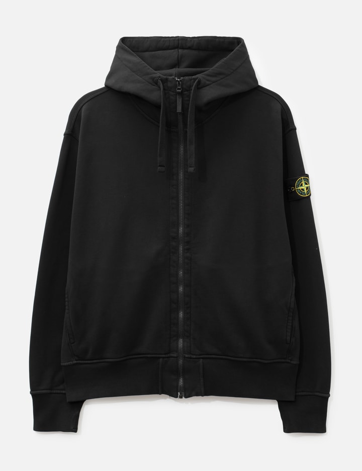 Organic Cotton Fleece Zip-Up Hooded Sweatshirt