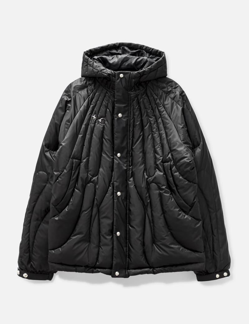 THUG CLUB(サグクラブ) ダウンジャケット 1 Thug Club(サグクラブ) &frasl; ダウンジャケット&frasl;2&frasl;ポリエステル&frasl;BLK&frasl;無地