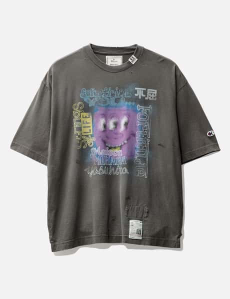 Maison Mihara Yasuhiro Distressed T-shirt