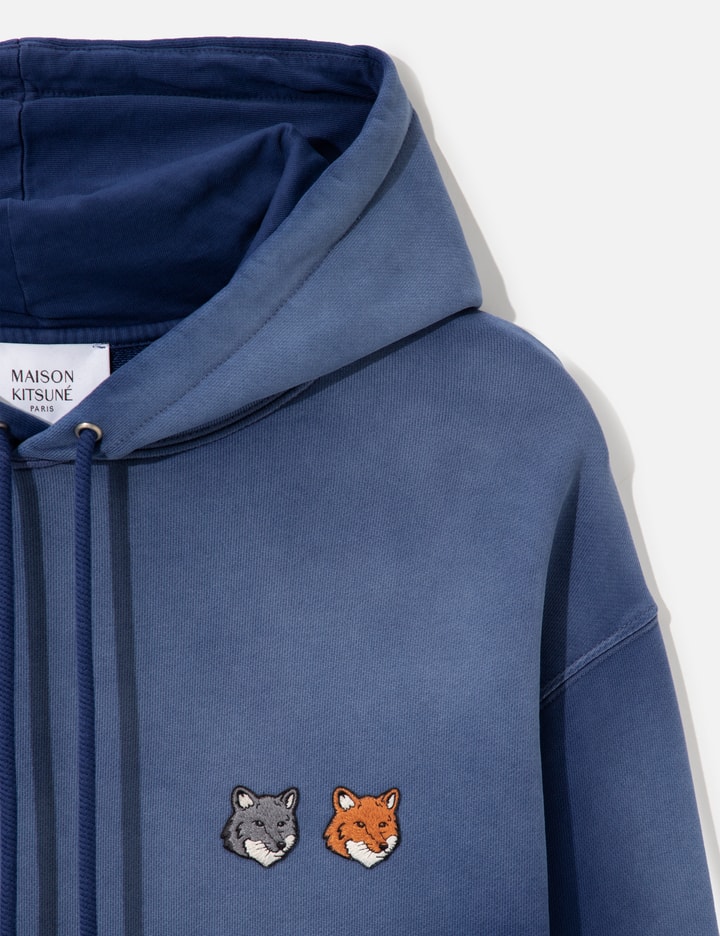 Maison Kitsuné Double Fox Head Faded Comfort Hoodie