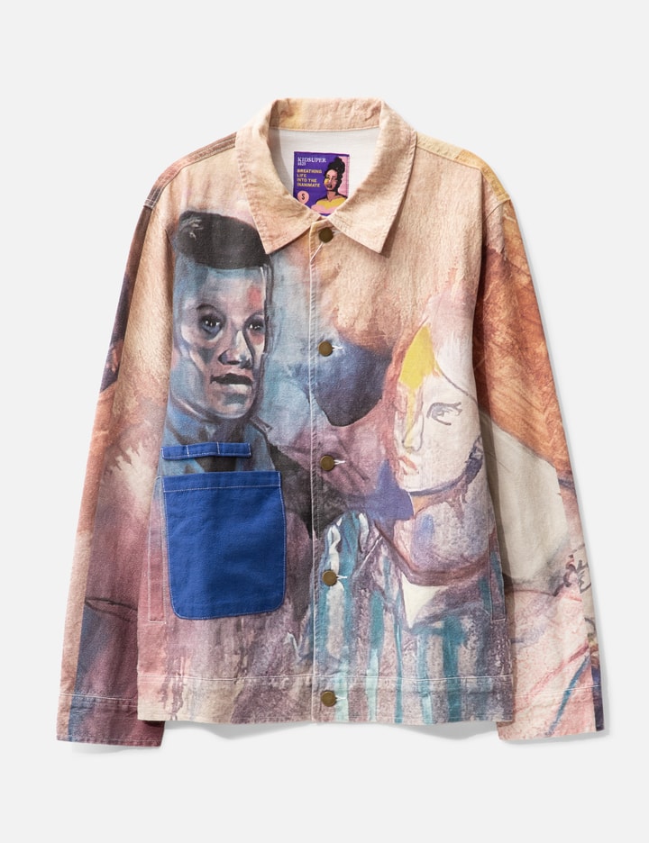 KidSuper - Painted Trench Coat  HBX - Globally Curated Fashion and  Lifestyle by Hypebeast