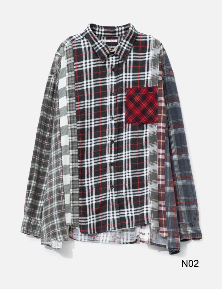 Flannel Shirt - 7 Cuts Wide Shirt view 7