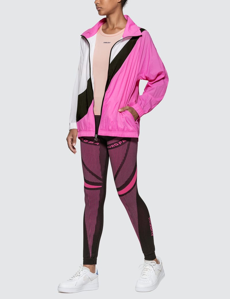 nike swoosh woven jacket women's