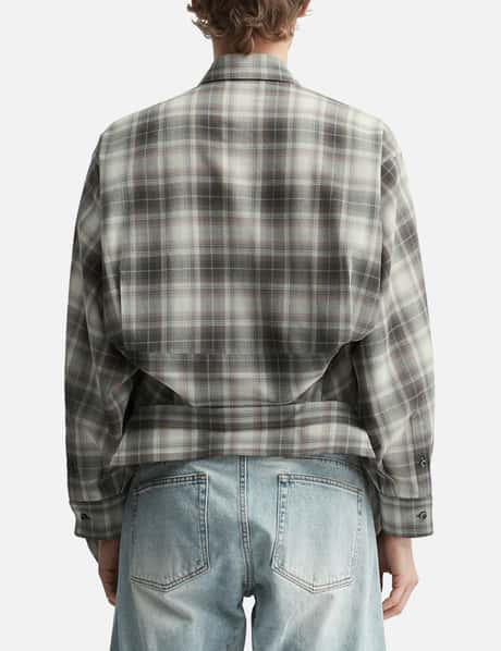 Double-End Fresco Flannel Check Shirt view 20