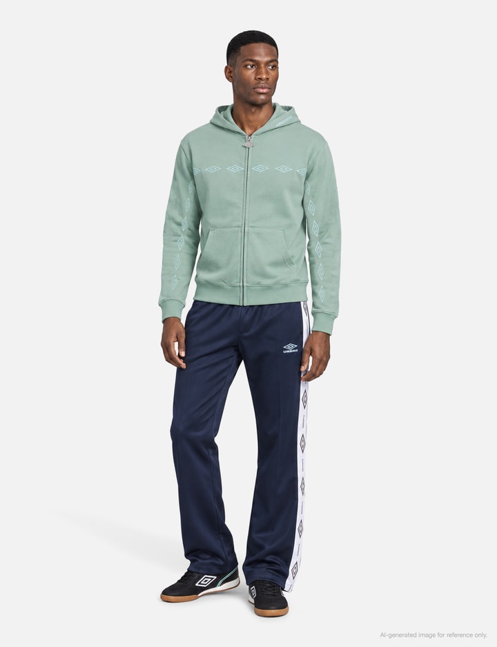 Pleasures Diamonds Zip Fitted Hoodie