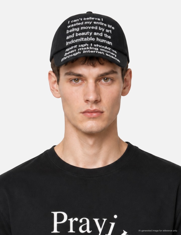 Praying Internet Scams Hat