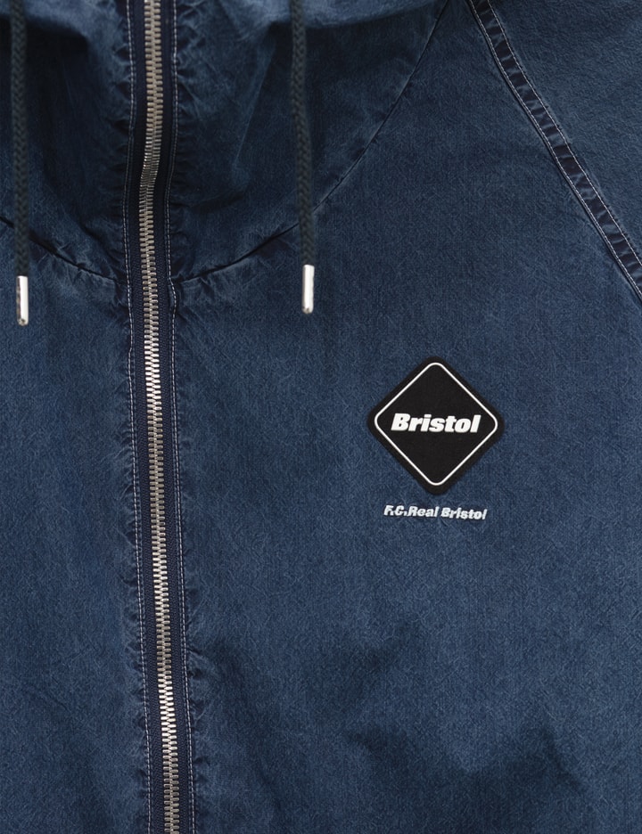 F.C. Real Bristol Washed Crisp Denim Hooded Blouson