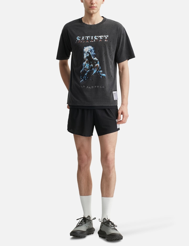 SATISFY MothTech T-Shirt W Horse Print
