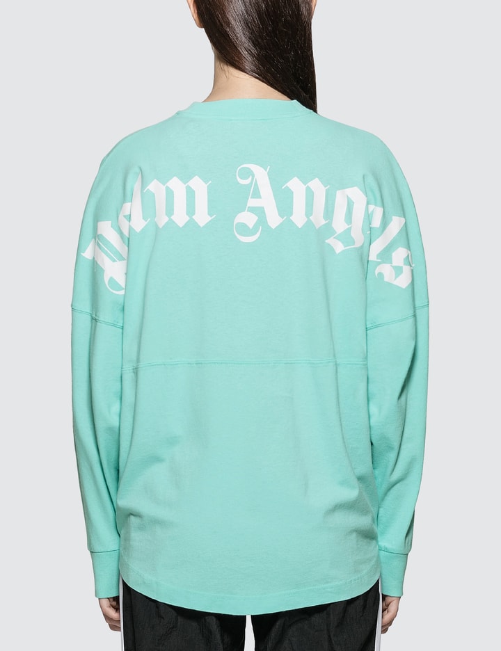 Logo Over Long Sleeve T-shirt Placeholder Image