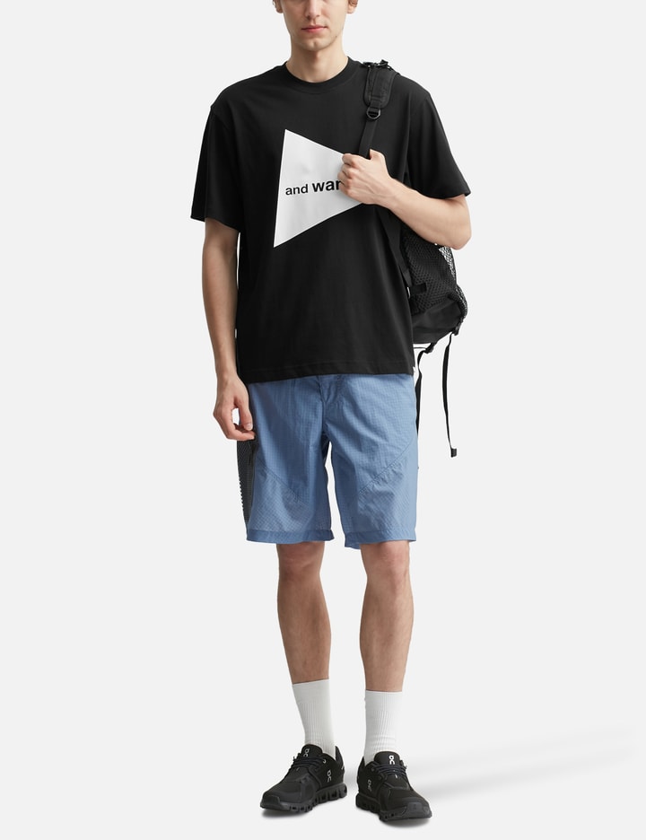 and wander And Wander Big Logo Short Sleeves T-Shirt