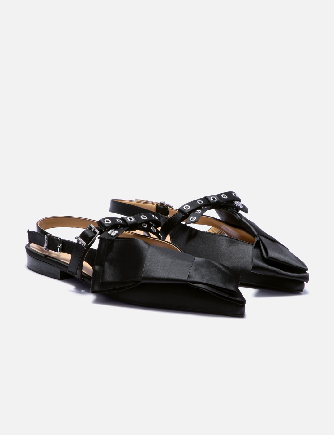 Big Bow Slingback Ballerina Satin view 12
