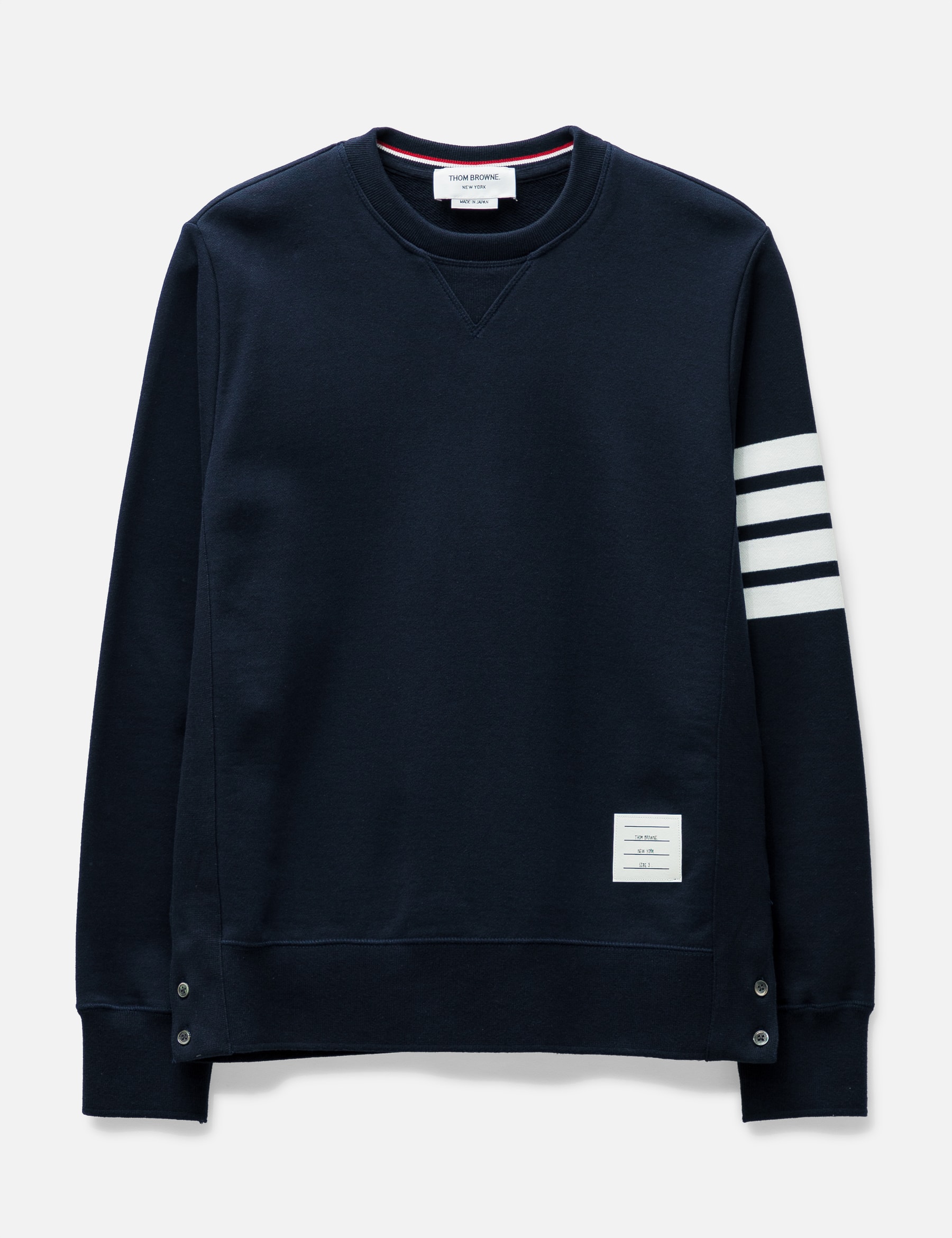 Loopback Jersey Knit 4-Bar Crewneck Sweatshirt view 16