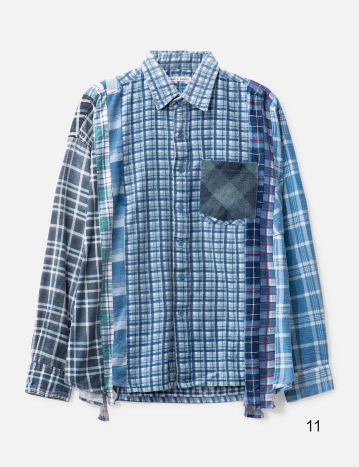 7 Cuts Wide Flannel Shirt Placeholder Image