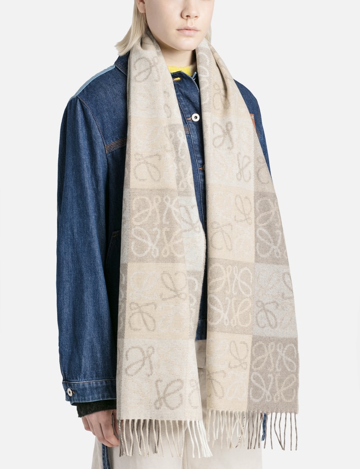 Loewe Checkerboard Scarf