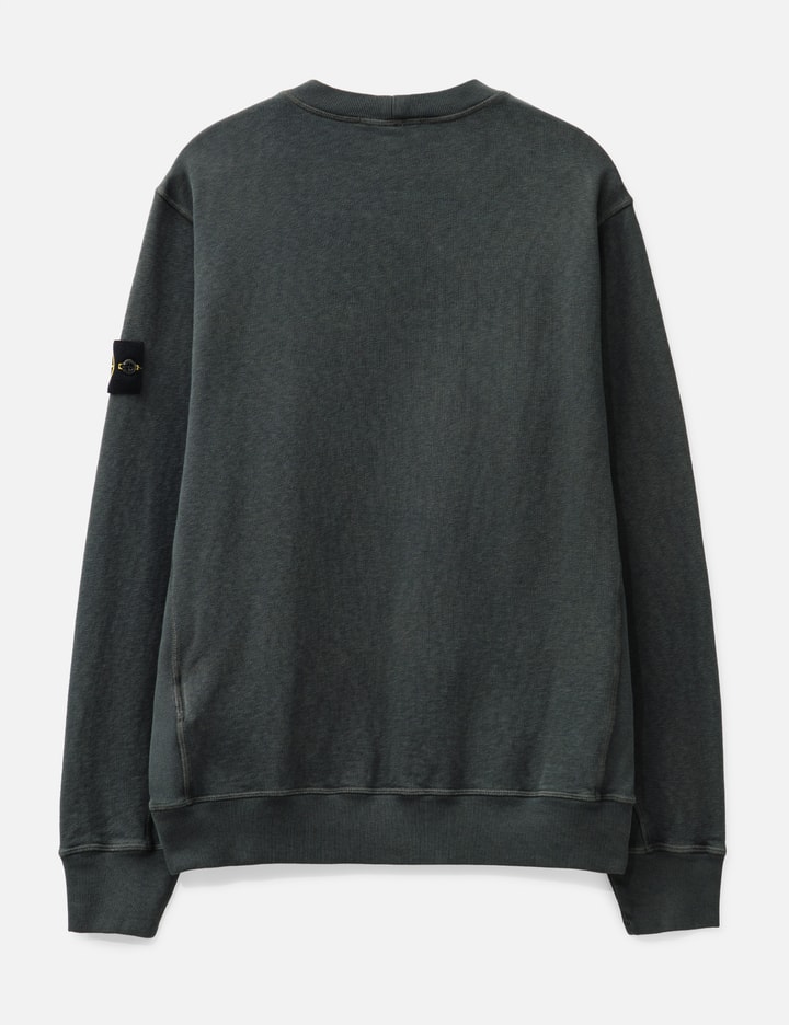 Stone Island Classic Crew Neck Sweater With Logo Patch Accents