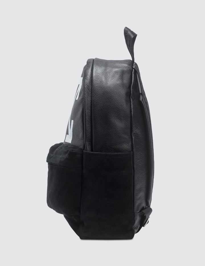 Off-White, Bags, Offwhite Black Leather Backpack