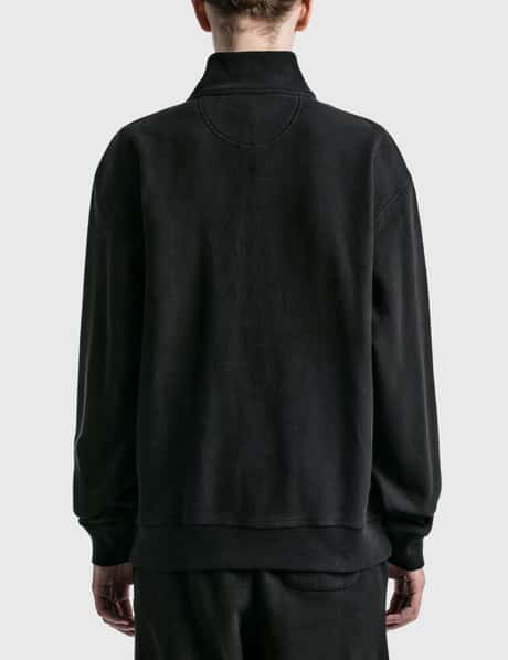 Stüssy - Stock Logo Mock Neck Sweatshirt | HBX - Globally Curated 