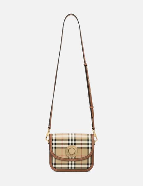Burberry: Brown Small Elizabeth Bag