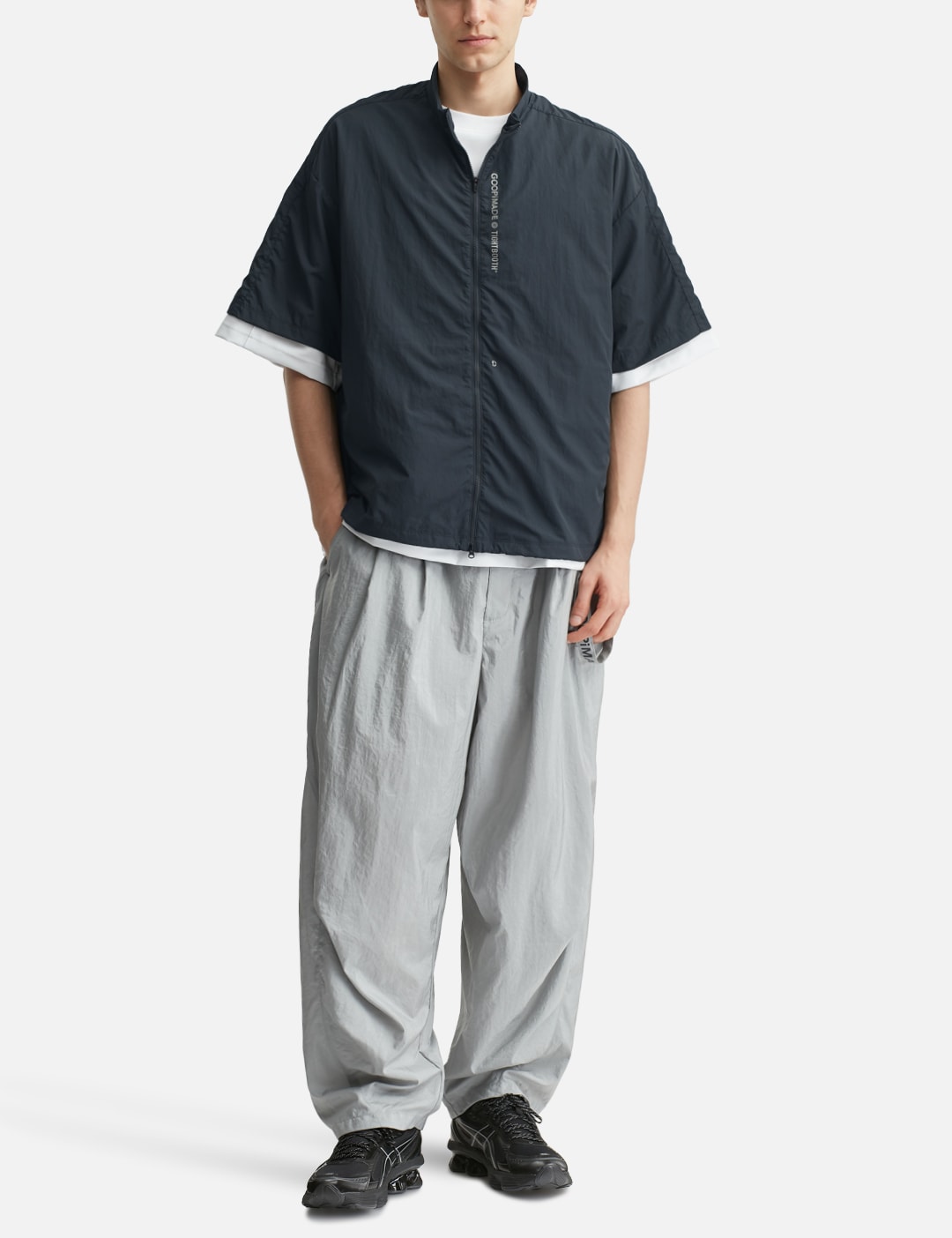 X TIGHTBOOTH “GTB-03S” Tech Uniform Zip Shirt view 20