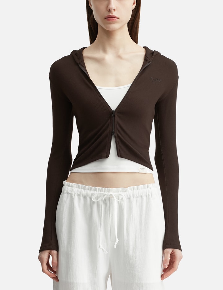 Glowny G Classic Essential Rib Zip-Up
