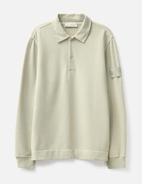 Stone Island Ghost Piece Polo Sweater