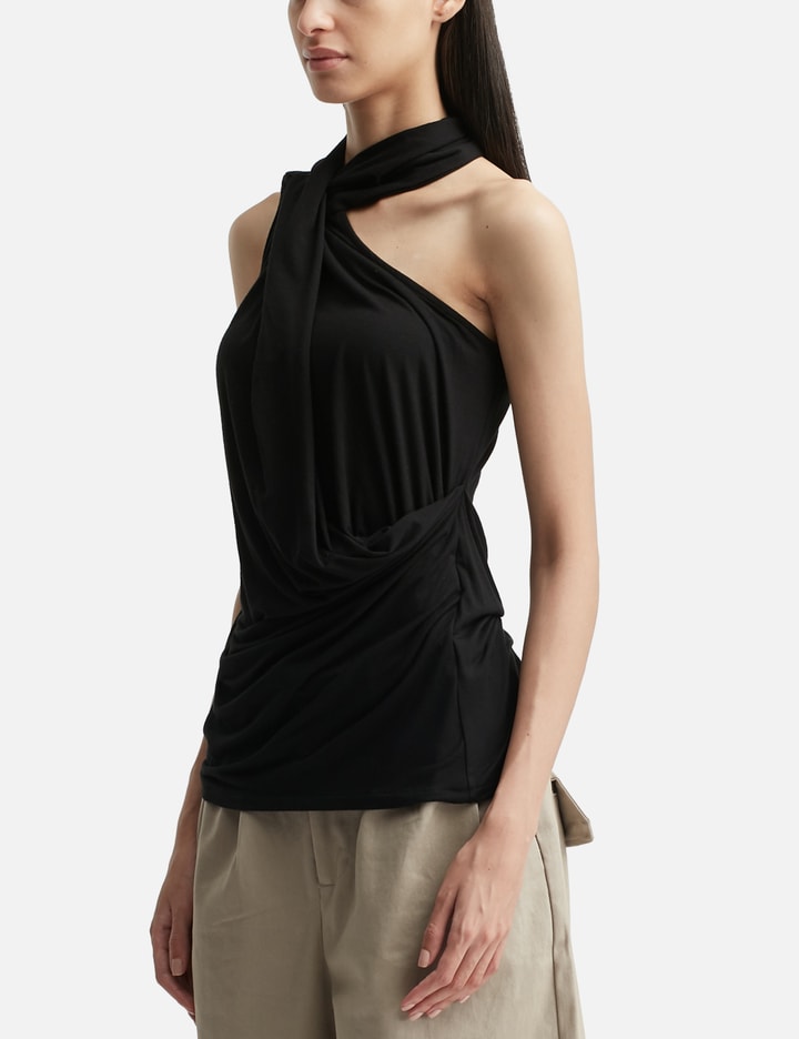 Entire Studios Sleeveless Dalters Top Soot In Black
