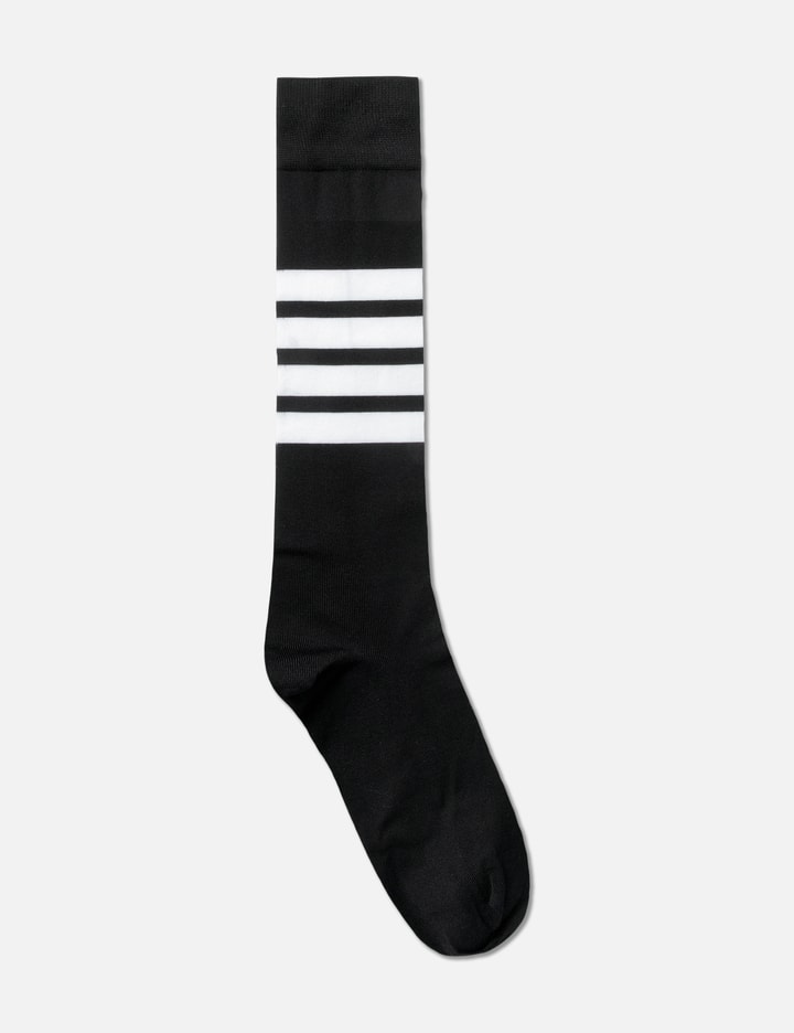 Shop Thom Browne 4 Bar Socks In Black