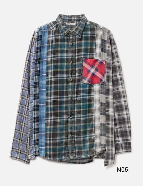 Needles - 7 Cuts Wide Shirt | HBX - Globally Curated Fashion and 