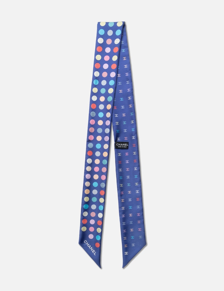 Pastel Polka Dots Silk Scarf Placeholder Image