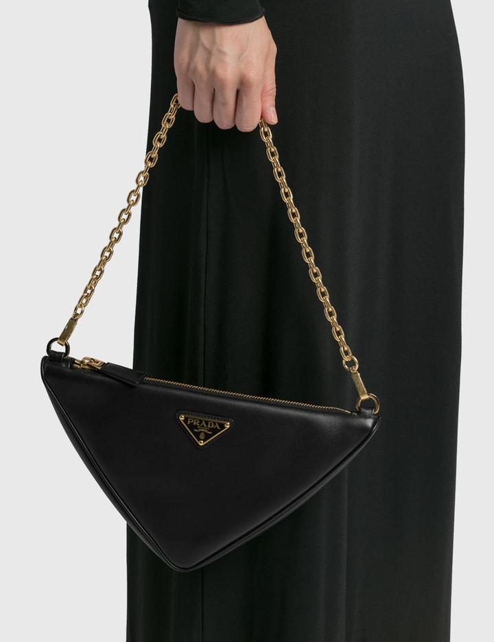 Prada Symbole Leather And Fabric Mini Bag Placeholder Image