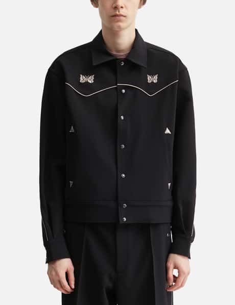 Piping Cowboy Jacket - Poly Double Cloth view 10