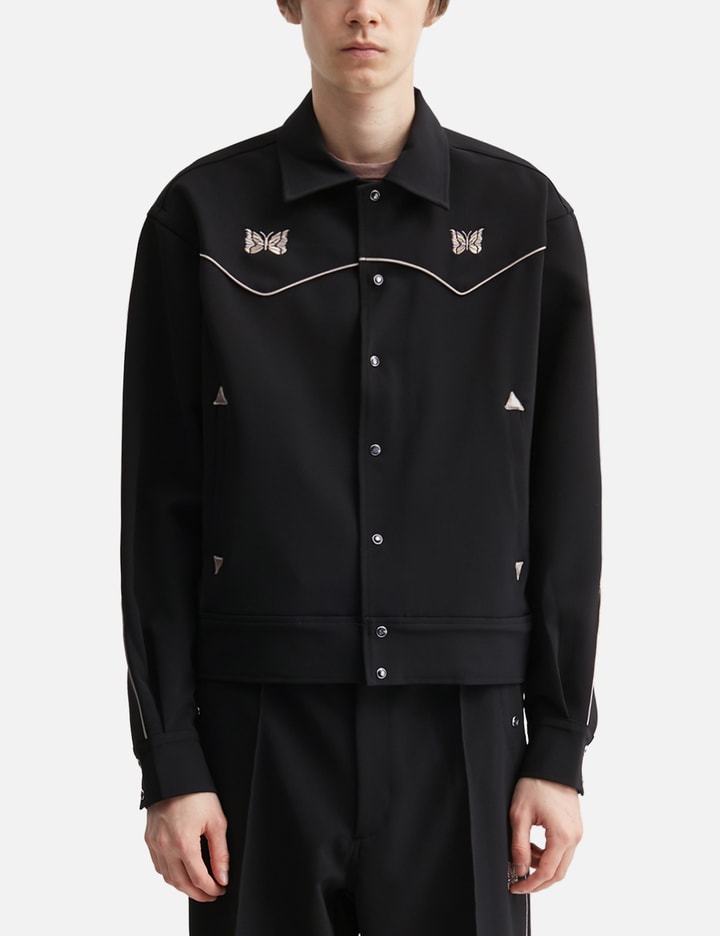 Piping Cowboy Jacket - Poly Double Cloth view 3